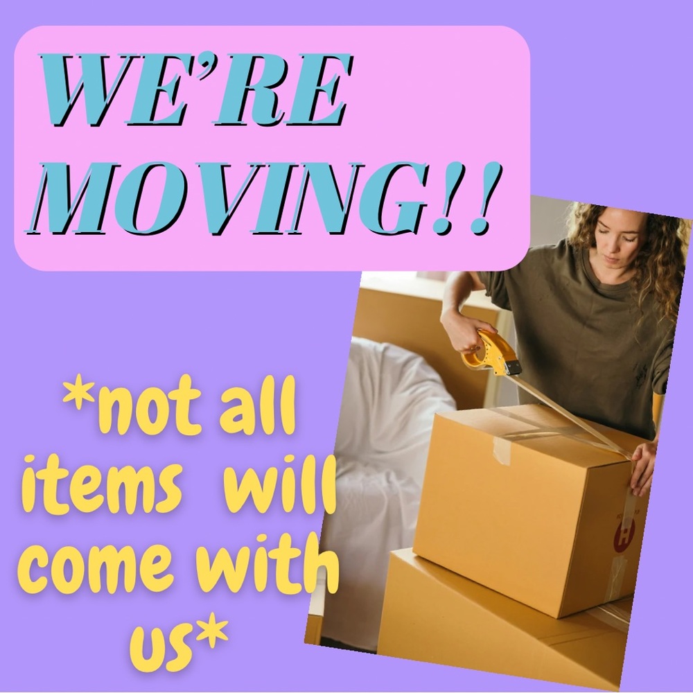 !! Moving end of September !!